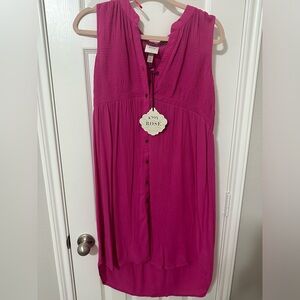 Pink dress size M